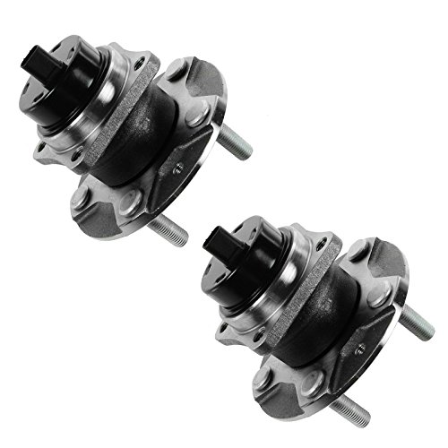 Image of TRQ Front Left and Right Wheel Bearing and Hub Assembly Set 2 Piece Compatible with 2004-2008 Mazda RX-8 2009-2011 RX-8 Without Dynamic Stability Control DSC