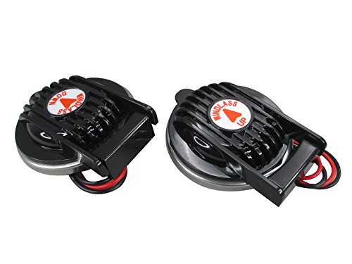 image for Pactrade Marine Boar Anchor Windlass Winch Foot Compact Switch Black 1