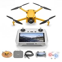 DJI Mini 3 Pro con DJI Smart Control - Drone con telecamera pieghevole e leggero con video 4K...