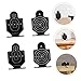 BESPORTBLE 2 Boxes Aluminum Alloy Shooting Game Targets with Range Training Targets for Indoor Entertainment and Skill Improvement