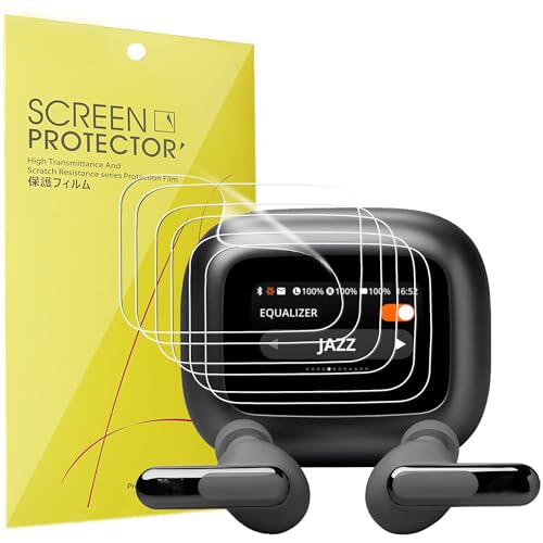 Lamshaw Compatible for JBL Live Beam 3 Screen Protector, [6 Pack] Full Coverage TPU Clear Film Compatible for JBL Live Beam 3 (6 Pack)