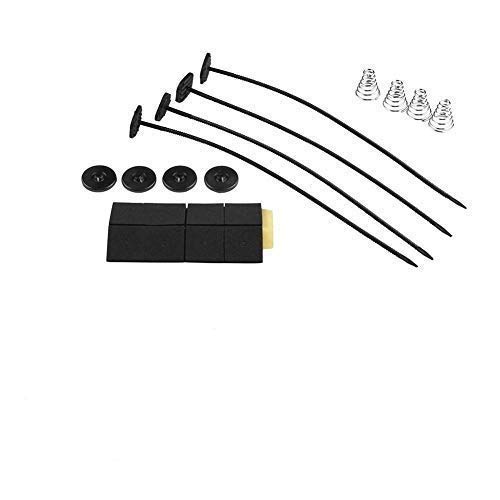 Kit de montaje universal de ventilador para ventilador eléctrico delgado de 7, 9, 10, 12, 14, 16 pulgadas, correa de amarre para radiador de