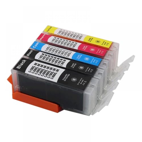 Cartouche PGI 150 CLI 151 compatible Canon pour imprimantes IP7210 MG5410, pack de 5 couleurs