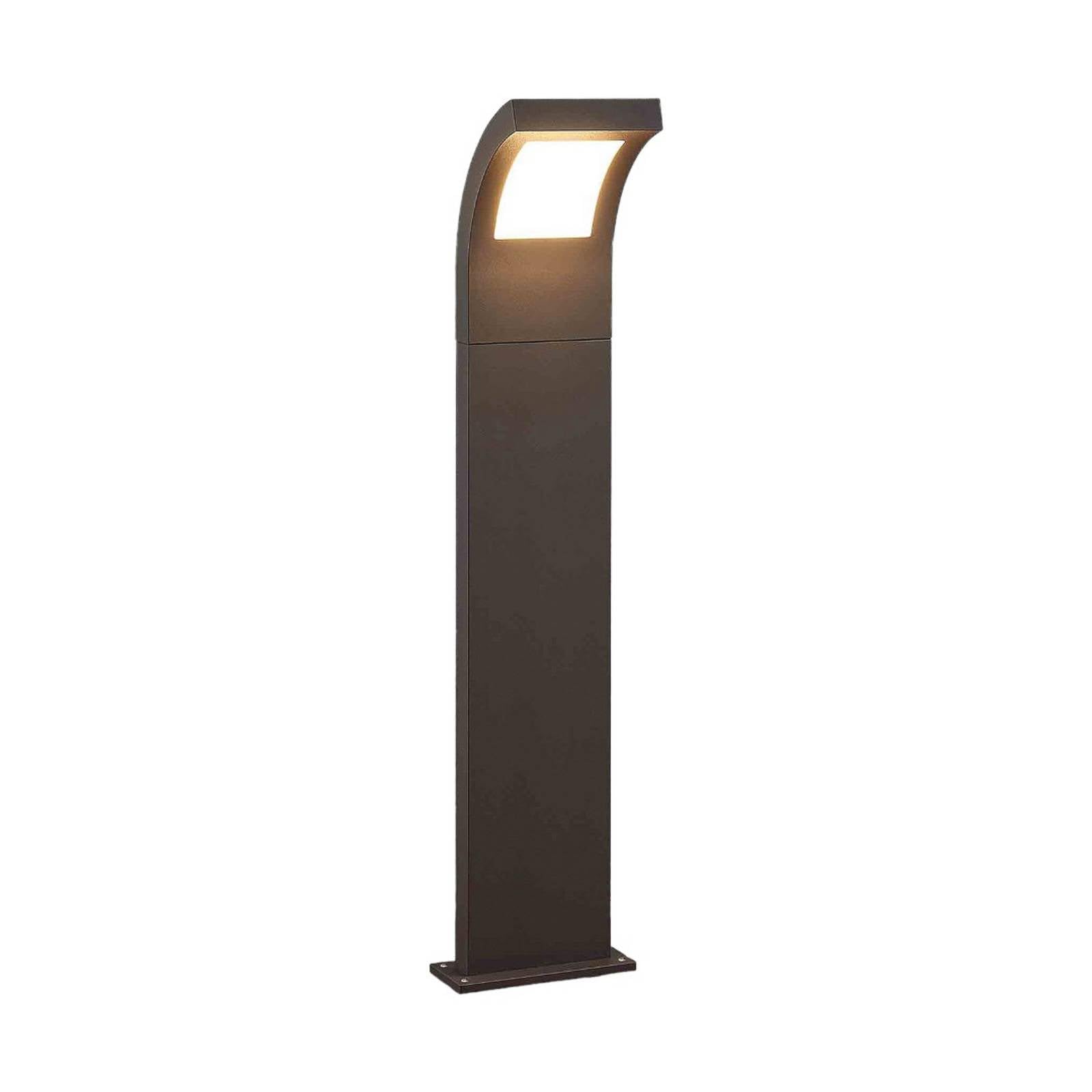 Arcchio LED Wegeleuchte/Pollerleuchte, Höhe: 100 cm Wegelampe spritzwassergeschützt IP65 1x 10,8W Außenleuchte
