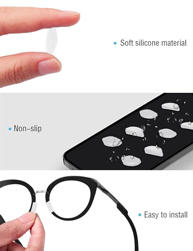 Image of Bowyer 1 Pair Replacement NosePads Compatible with Oakley Frogskins Range /Frogskins Range XL /Top Knot /HSTN /Wildrye /Sielo