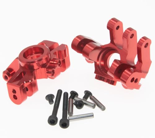 Phalanges de direction Ryft 1/10 en aluminium rouge haute précision - 6