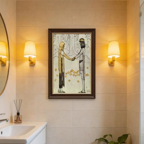 Impression sur toile John Bauer toile suspendue 20x30 cm