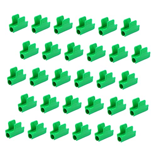 BESPORTBLE 40 Piezas Clip para Estructura De Invernadero Clips para Invernadero De Hileras De Película Abrazaderas para Aros De Túnel