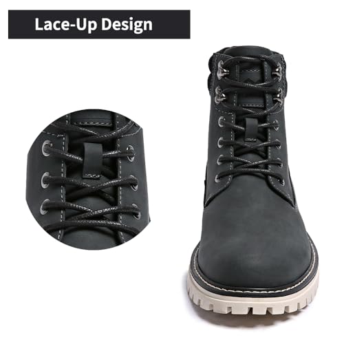 Image of Mens Snow Boots Fur Lined Hiking Boots Waterproof Anti-Slip Outdoor Climbing Shoes