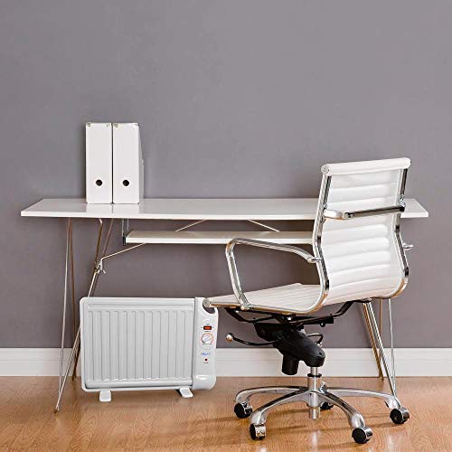 image for Newair 400W Portable Under Desk Heater - Slim Fit Design with Silent, 