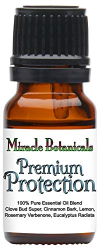 Miracle Botanicals Premium Protection Essential Oil Blend - Compare to Thieves Blend - 100% Pure Therapeutic Grade Essential Oils 10ml