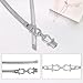 JASGOOD Skinny Metal Waist Belt for Dress Fashion Silver Waistband Elastic Metal Chain Belt
