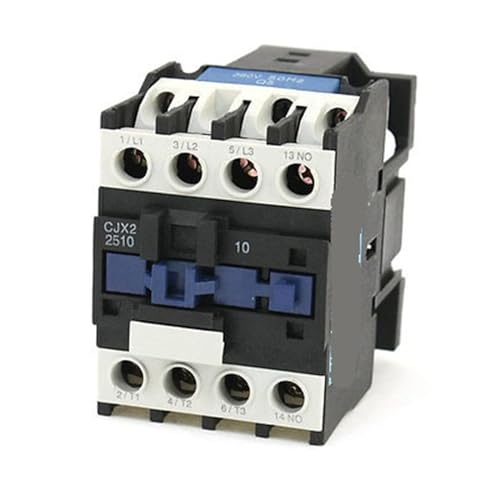Commande de moteur CJX2-25 contacteur AC 380V triphasé 3 pôles bobine normalement ouverte