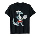 Dragon Tennis Racket Ball Player Playing Tennis