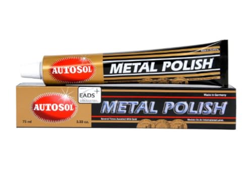 Image of Autosol Metal Polish Cream Rust Remover, Stainless Steel, Polishing
