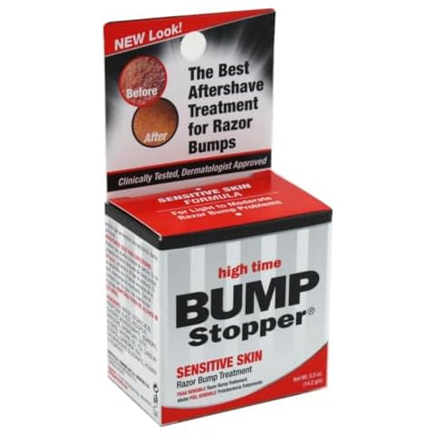 High Time Bump Stopper Sensitive Skin 0.5 Ounce Treatment (14ml) (6 Pack) Cover