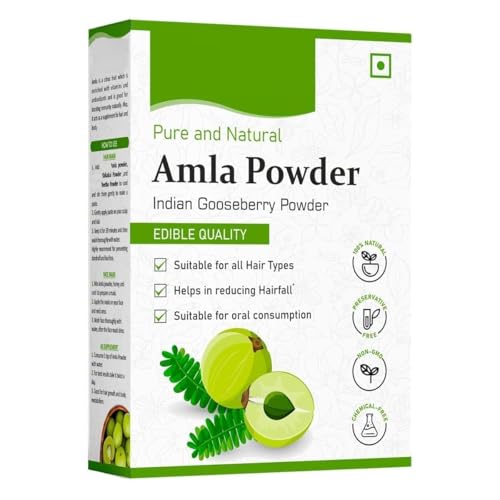 Poudre d'amla cheveux et peau sélection 100% naturelle de 250g