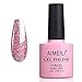 Produktbild AIMEILI UV LED Gellack ablösbarer Gel Nagellack Glitzer Gel Polish - Rosa Multiflora (127) 10ml