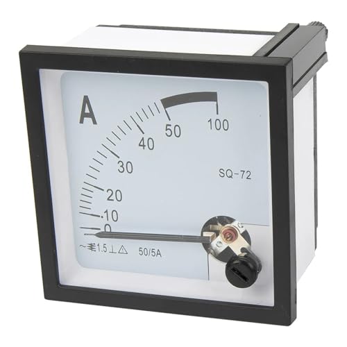 Ampèremètre analogique 72x72 mm CZ-72 avec affichage à pointeur pour un suivi précis 200A
