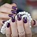 CoolNail Dark Violet False Fake Nail Tips Deep Purple Acrylic UV Nails Art Decoration Round Square Manicure Salon Tools