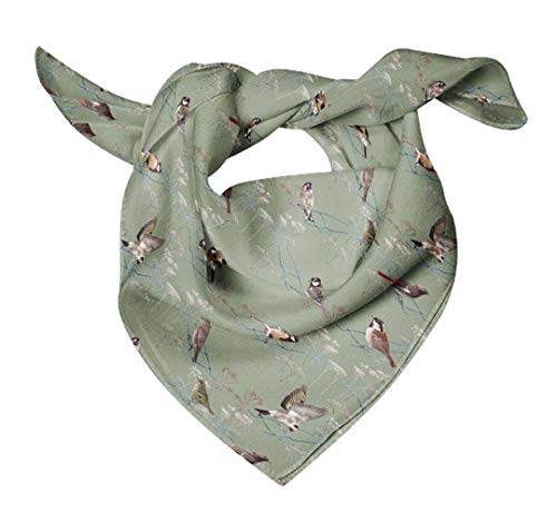 Bimba Pure Silk Printed Head Bandanas Summer Neck Wrap Scarf