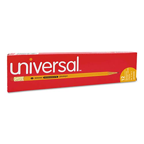 Lápiz Universal 55520 HB #2 amarillo docena miniatura 3