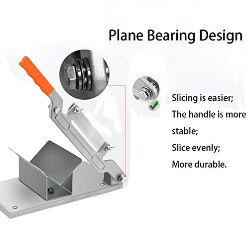 image for Brands Manual Frozen Meat Slicer Beef & Mutton Meat Cleavers Stainless
