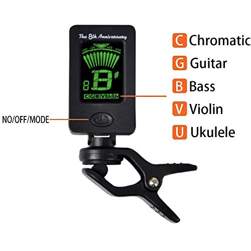 image for Guitar Tuner,Aoiutrn Digital Electronic High Precision Calibration Tun