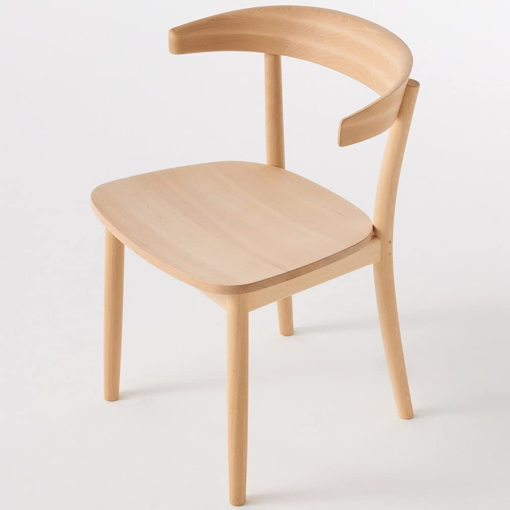 無印良品 オーク無垢材チェア 幅51x奥行50.5x高さ73cm Amazon.co.jp