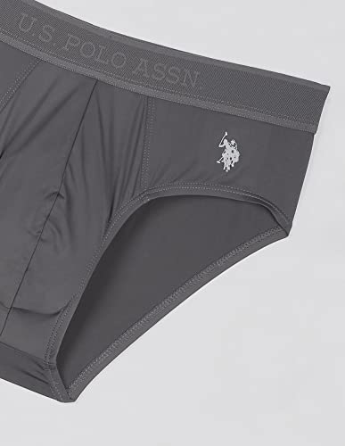 Image of U.S. Polo ASSN. Men's AB001 Microfiber Brief with Quick Dry Feature - Pack of 1
