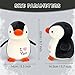 HWD 8.7 Inch Soft Stuffed Penguin Dolls, Stuffed Animals Toys, Gifts for Kids Toddlers Birthday Christmas Day (Black)