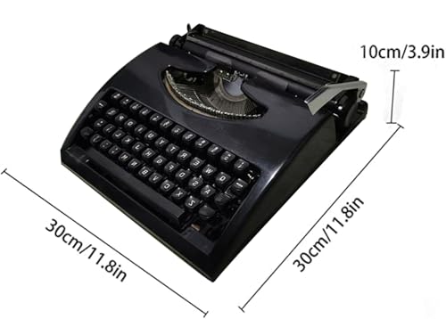 Macchina da scrivere manuale, macchina da scrivere meccanica portatile di ispirazione retrò per scrivere lettere e artigianato