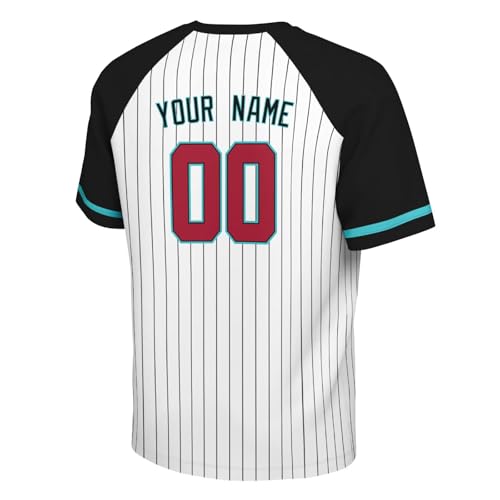 Image of ANTKING T-Shirt Custom Name Number Crewneck Short Sleeve for Men Youth Gifts