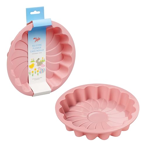 Tala Flower Shaped Cake Mould, Perfect for Cakes, Pink, 23.5cn - Image 2