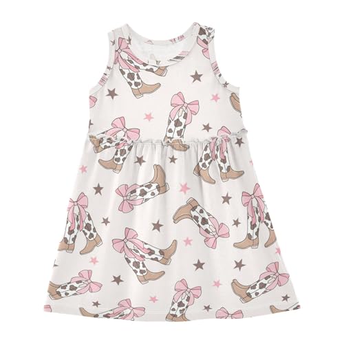 Caikeny Girls Dress Pizza Bacon Kids Toddler Clothes Casual Dress Summer 2T