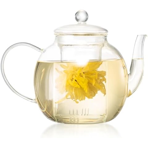 Wlasss 1530 ml Glass Teapot Cover