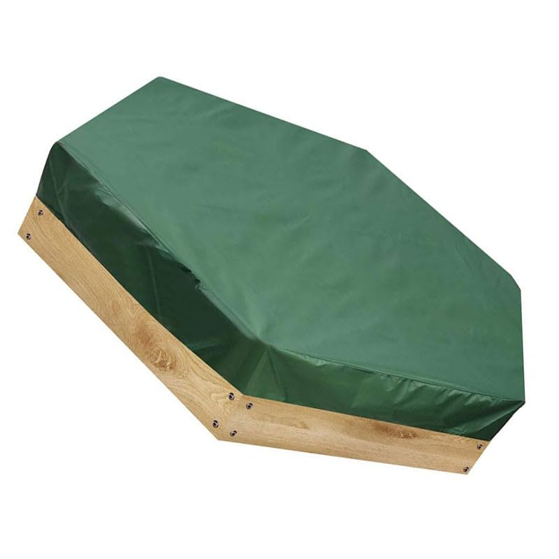 Housse de bac à sable 230 x 200 cm en toile Oxford 210D imperméable pour jardin