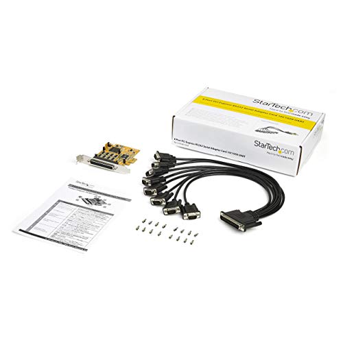 Image of StarTech 8-Port PCI Express RS232 Serial Adapter Card, TAA (PEX8S1050)