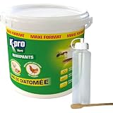MODE D'EMPLOI SIMPLE : Créer une barrière de 1 à 3 cm sur chemins empruntés par insectes (plinthes, entrées). Utiliser 7g/m linéaire avec le doseur fourni. Pour poux rouges, appliquer dans poulailler vide. Attendre 7 jours minimum entre deux applications.