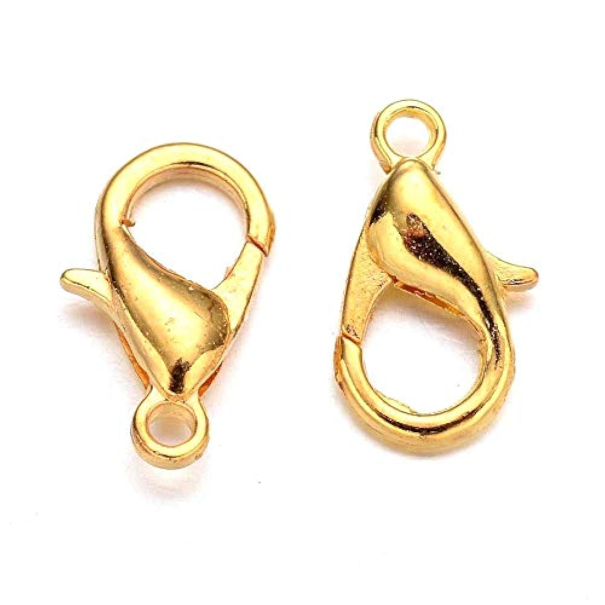 Pack of 60pcs Silver Golden Rose Gold Lobster Clasps