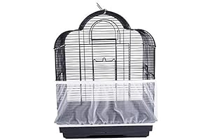 TIANRUOXIAOKE Stretchy Bird Cage Seed Guard