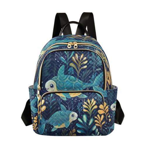 Sac à dos tortue de mer drôle de bande dessinée le cadeau parfait pour ado