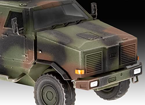 Revell Modellbausatz I ATF Dingo 1 I Detailreicher Level 4 Militärbausatz I 65 Teile I Maßstab 1:72 I für Kinder und Erwachsene ab 12 Jahren