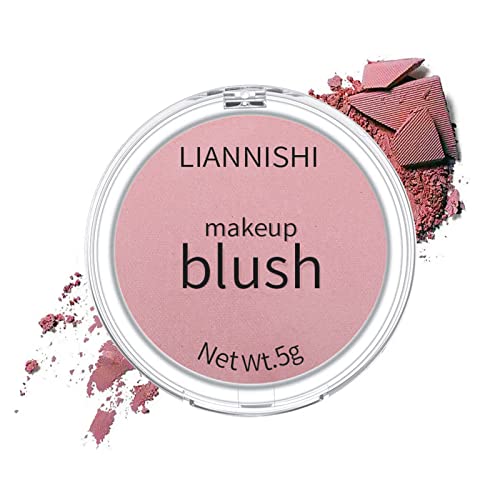 Single Color Matte Face Blush Girl Blush Soft Matte Blush, Loose Powder Blush Long-Lasting Smooth Blush, Lightweight, Smooth, Blendable, All-Day Face Enhancing Makeup Color(Blush Powder #10) #TOP26