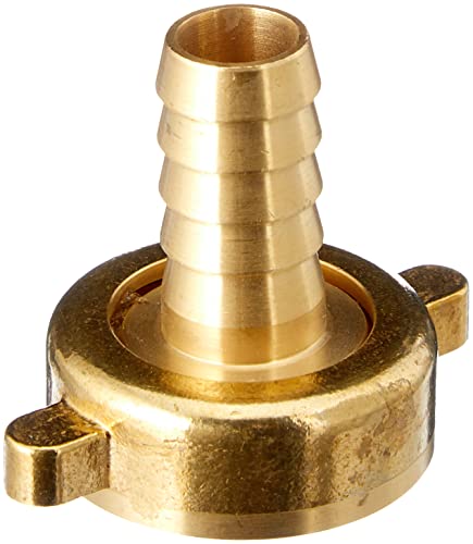 GARDENA Brass Hose Fitting 2 Parts: Screw-Quality Brass, 33.3 mm (G 1 