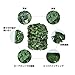 Tencen Dual Mesh Custom Camouflage net for Hunt Blind Decor Courtyard Sunshade Photo Camp Fish Farm Factory Shelter Car Concealment Party Exhibit Backdrop Paintball Curtain Ceiling Fence Canopy Cover