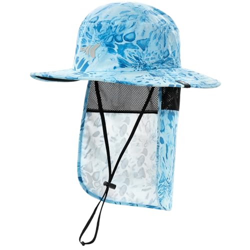 Image of KastKing Sol Armis UPF 50 Boonie Hat - Sun Protection Hat, Fishing Hat, Beach & Hiking Hat, Paddling