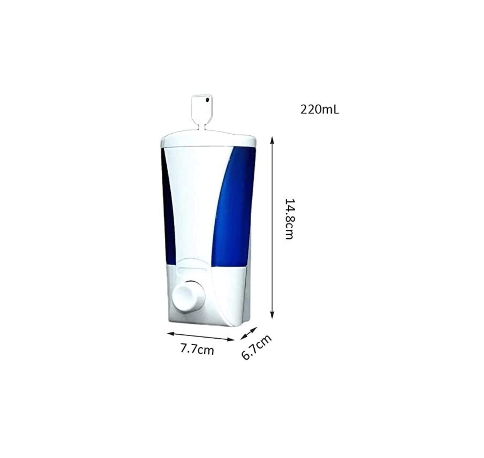 Dispensadores de jabón con Bomba Dispensador loción Botella, y champú for baño montado en la Pared Loción