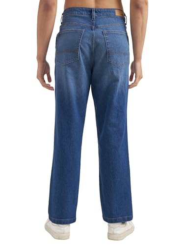 Image of Highlander Men's Straight Relaxed Fit Jeans | Stretchable | Everyday Comfort & Style| Jeans for Man|Premium Cotton Blend
