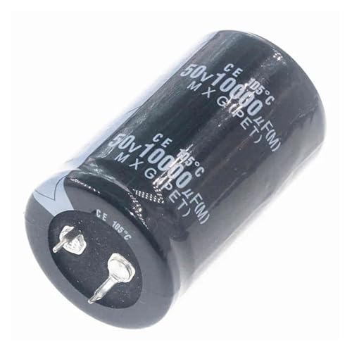 Condensateur électrolytique aluminium 10000uF 50V 30x50 pour lissage de tension
